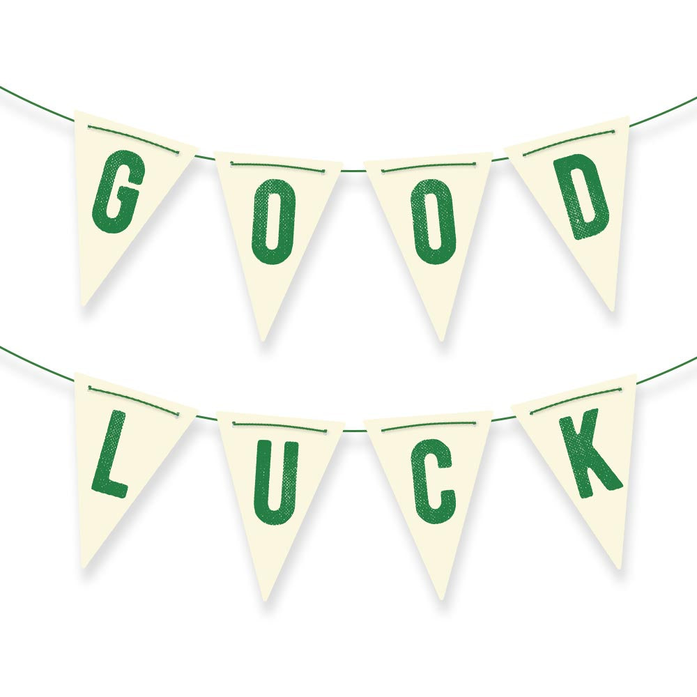 GOOD LUCK Bunting