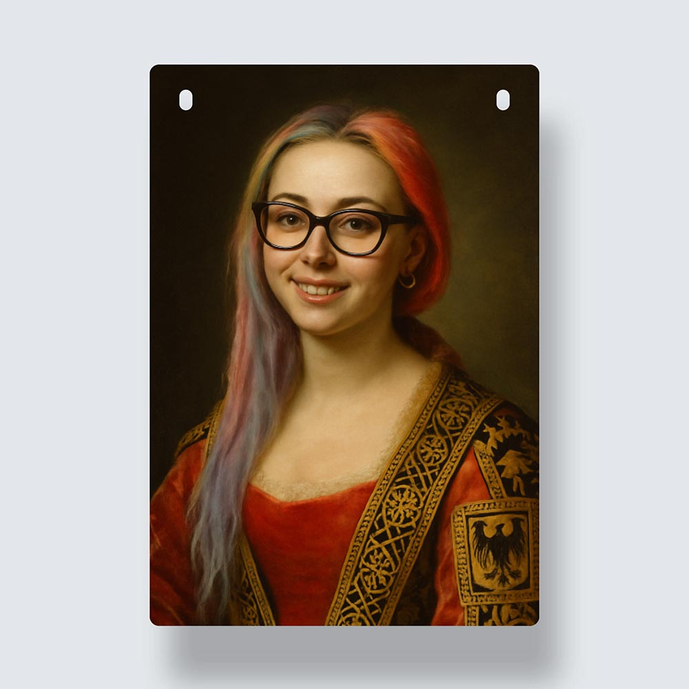 Personalised Royal Masterpiece Style AI Photo Bunting