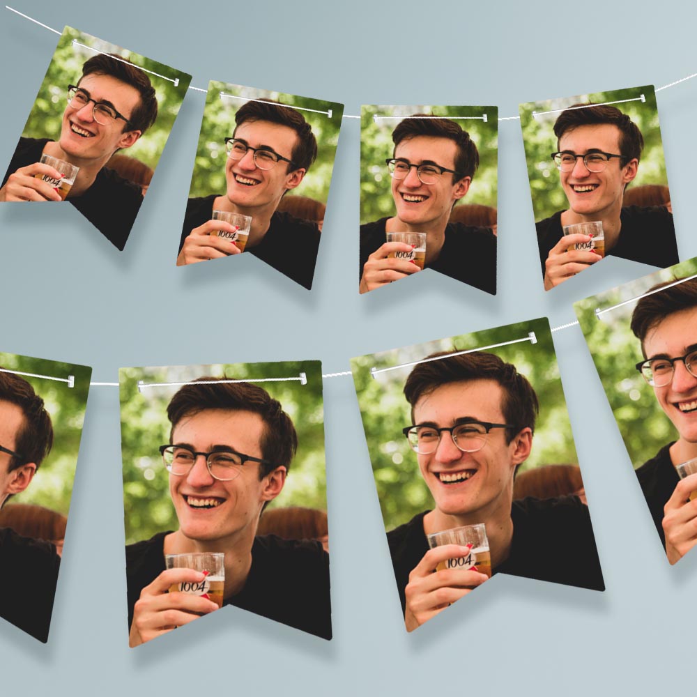 Personalised Photo Flag Bunting
