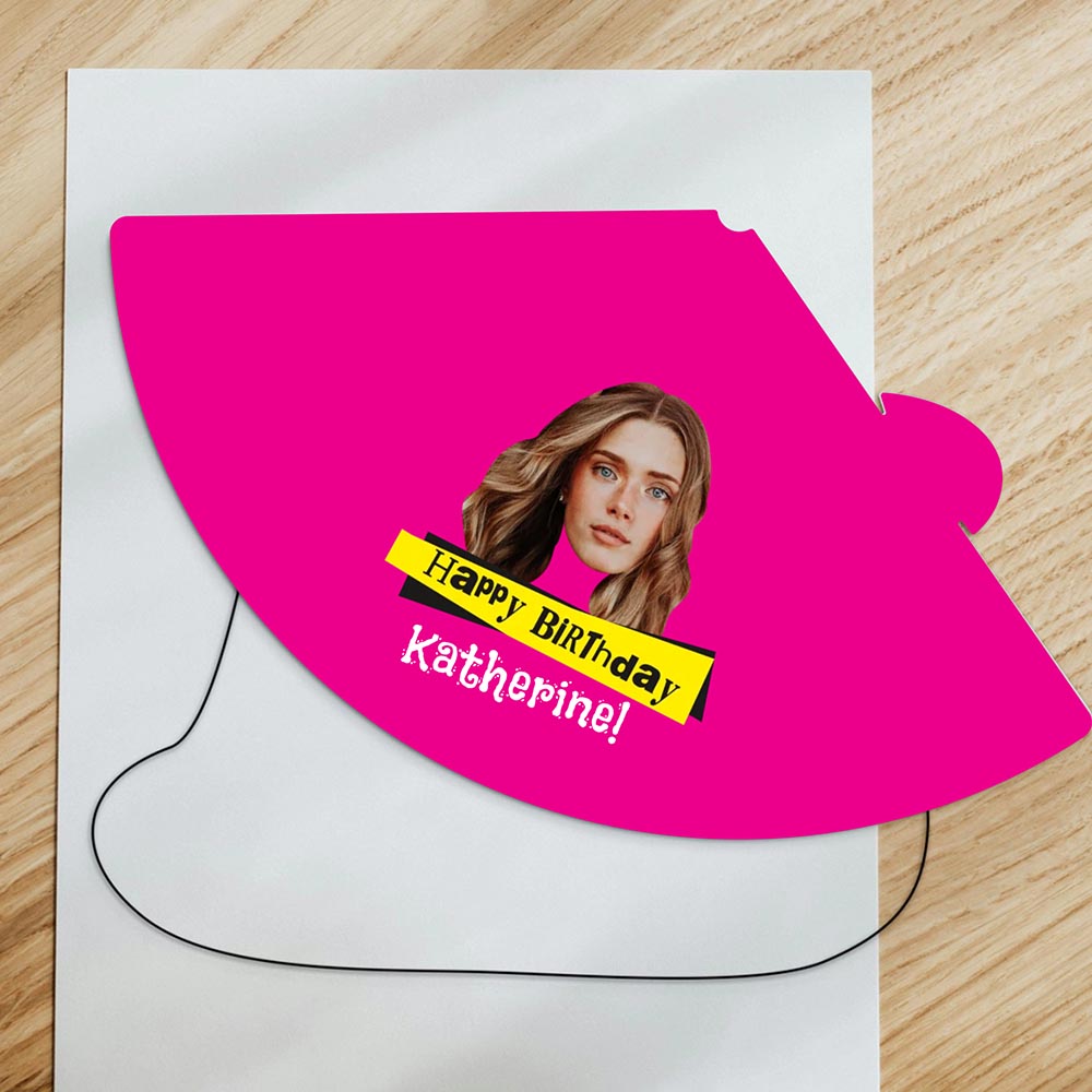 Personalised Punk Birthday Party Hats