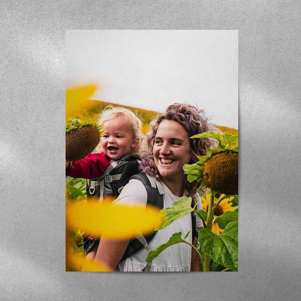 Mother's Day Personalised Photographic Poster