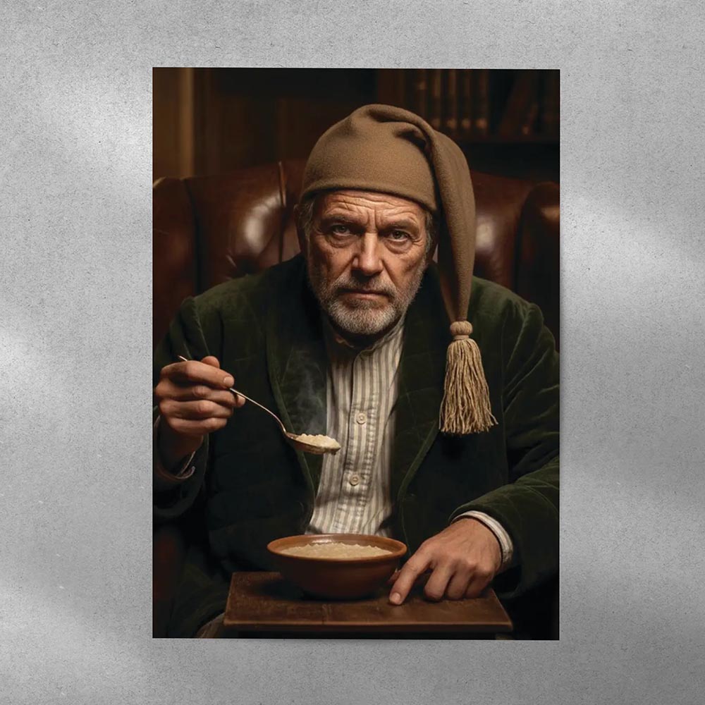 Personalised Scrooge Poster Art Print