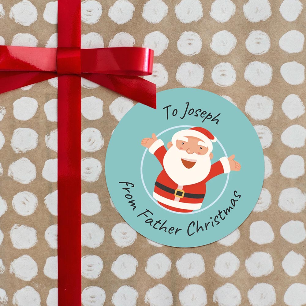 Custom Christmas Stickers