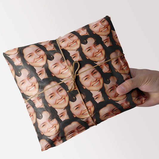 Personalised Face Wrapping Paper