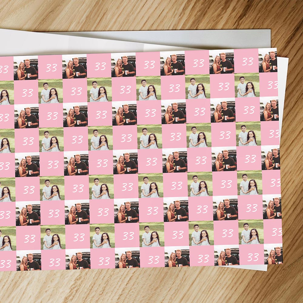 Birthday Printed Wrapping Paper