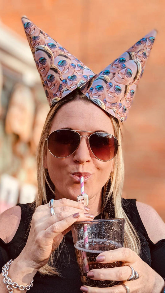 How to assemble your Personalised Printed Party Hats