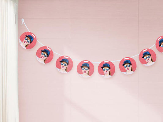 How to assemble your Personalised Bunting