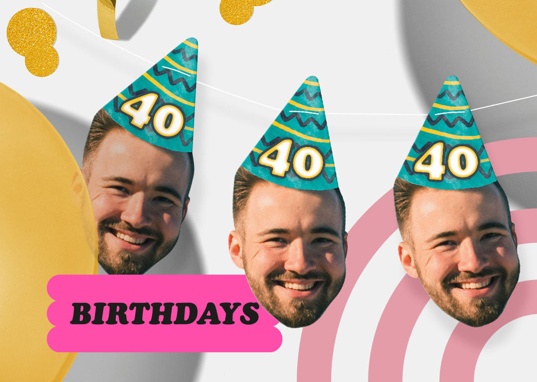 Personalised Custom Birthday Decorations & Supplies