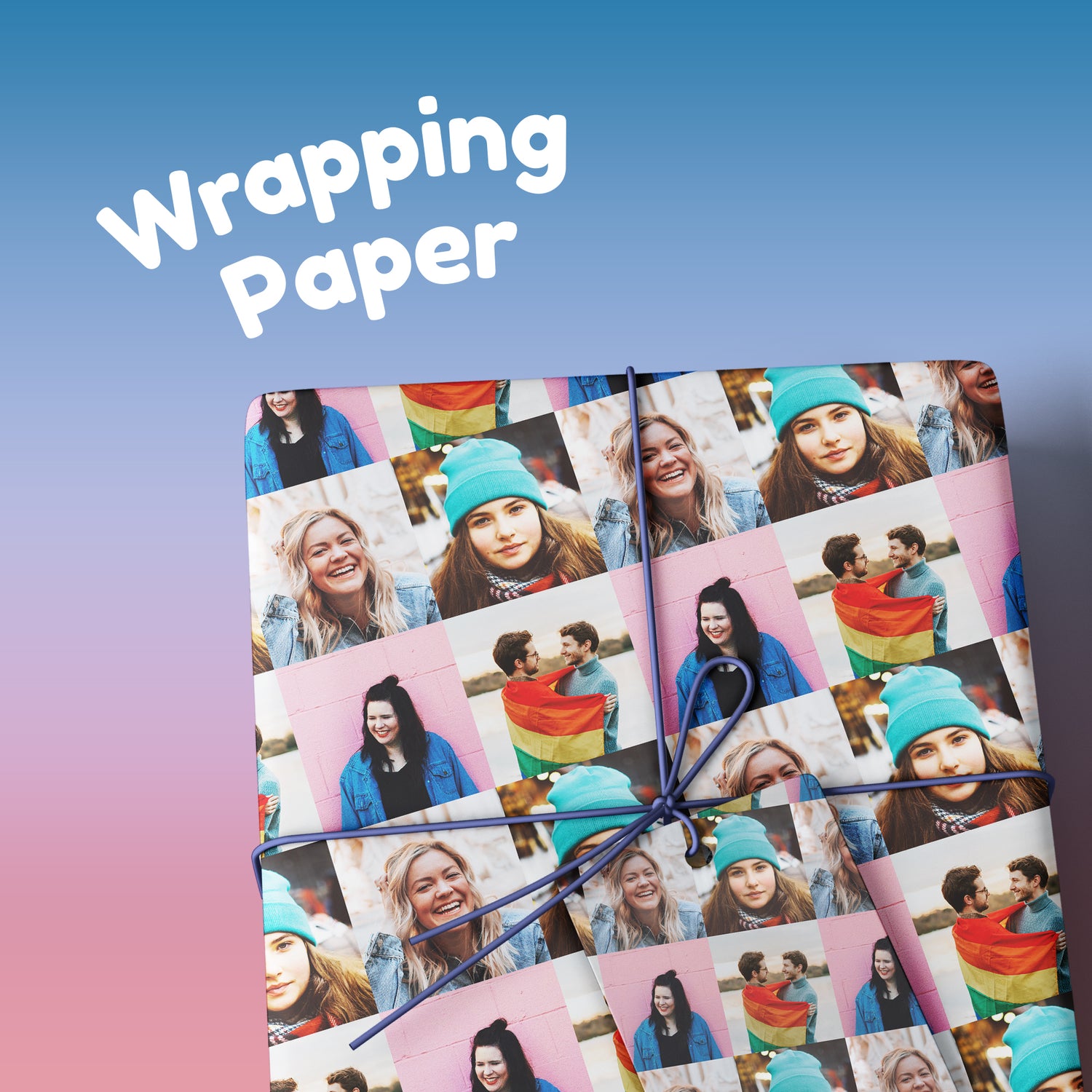 Personalised Custom Wrapping Paper