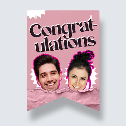 Congratulations Couple Bunting