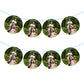 Personalised Photo Bunting Circles