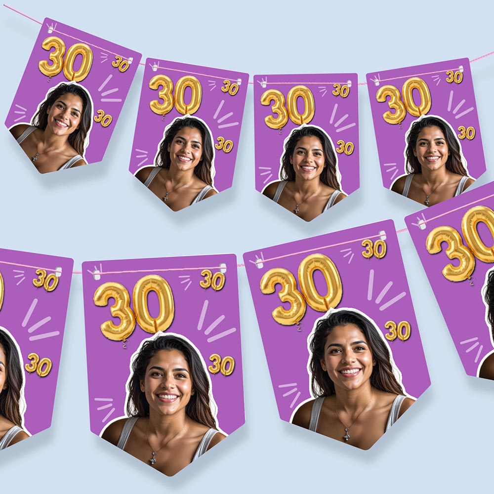 Milestone Personalised Birthday Bunting
