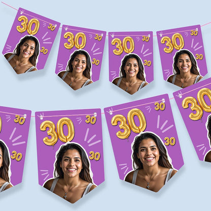 Milestone Personalised Birthday Bunting