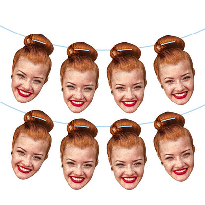 Personalised Face Garland
