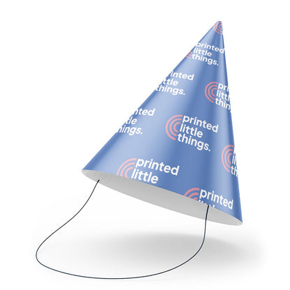Custom Printed Logo Repeat Party Hats