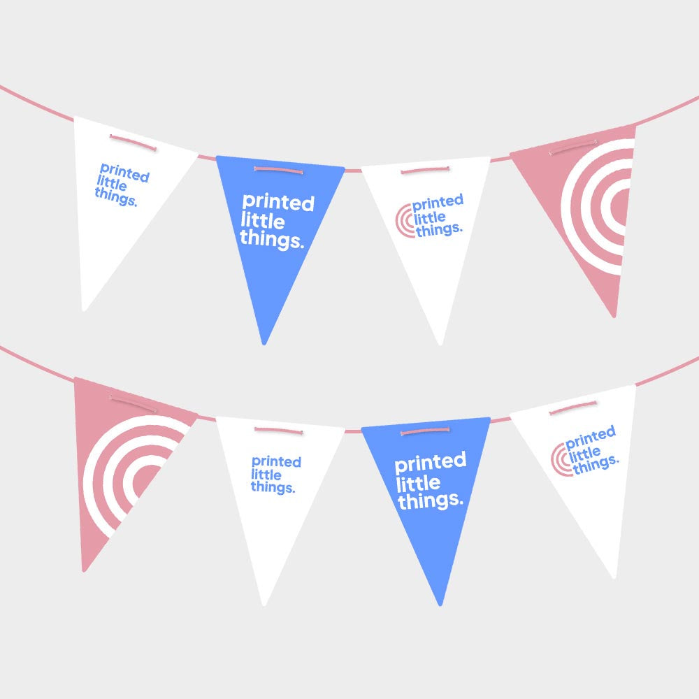 Custom Multiple Design Logo Bunting