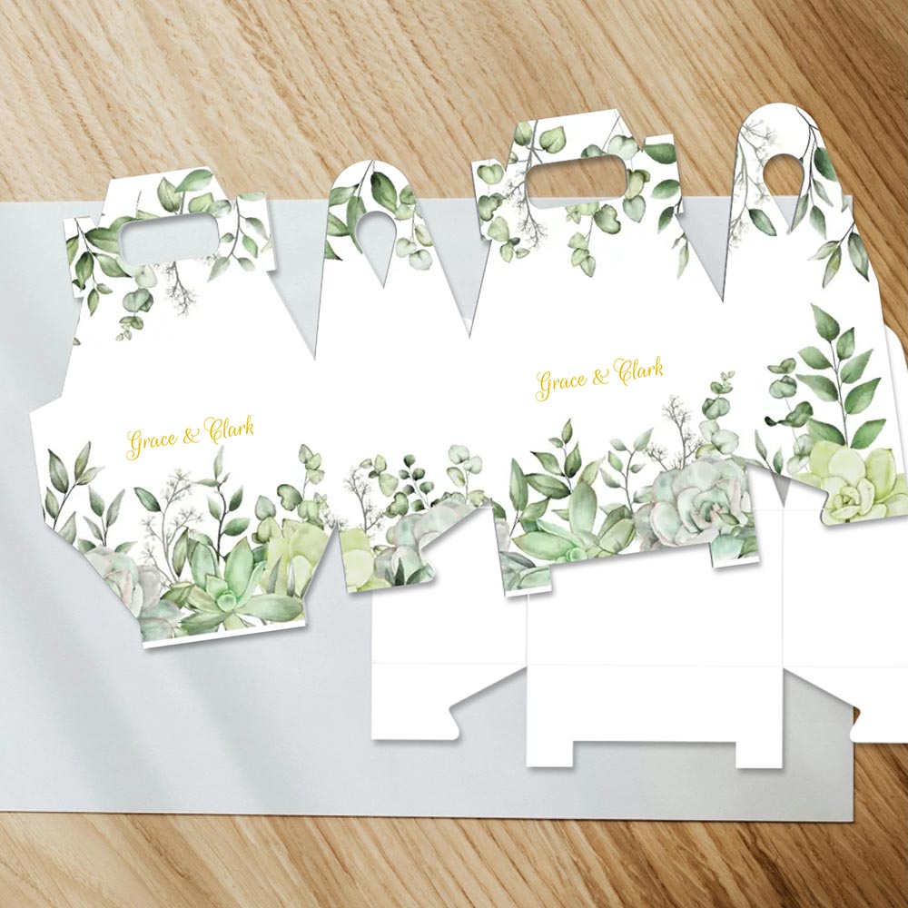 Personalised Wedding Favour Boxes