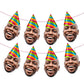 Personalised Party Hat Face Bunting