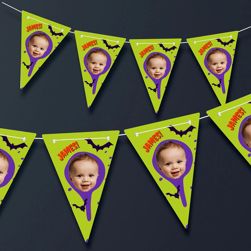Your Little Horror Custom Halloween Bunting