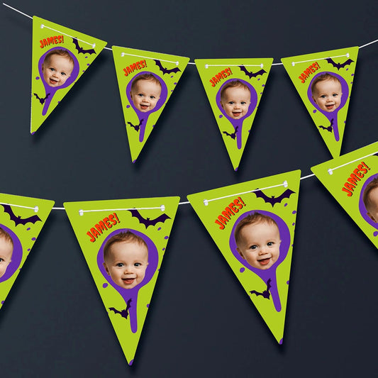 Your Little Horror Custom Halloween Bunting