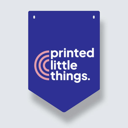 Branded Custom Chevron Logo Bunting