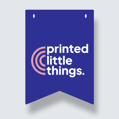 Branded Custom Flag Logo Bunting