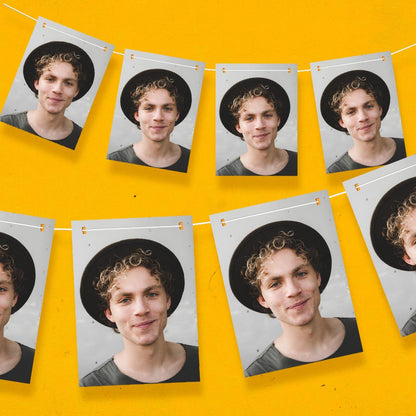 Personalised Photo Bunting Rectangles