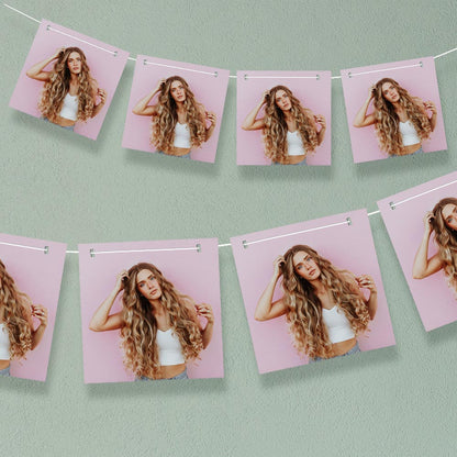 Personalised Photo Bunting Squares