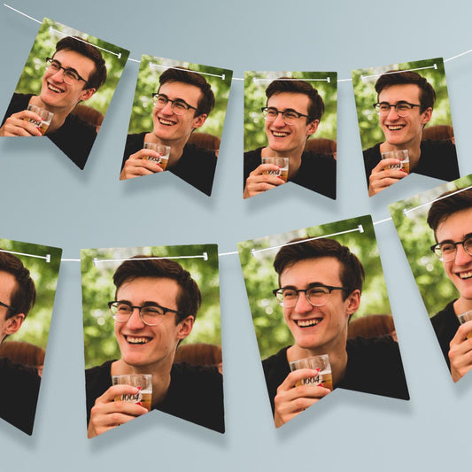 Personalised Photo Flag Bunting