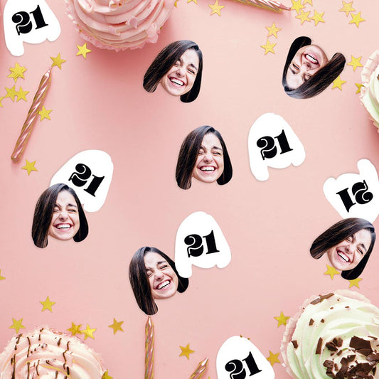 Personalised Face Confetti