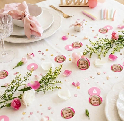Personalised Colourful Face Confetti