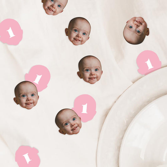 Personalised Baby Face Confetti