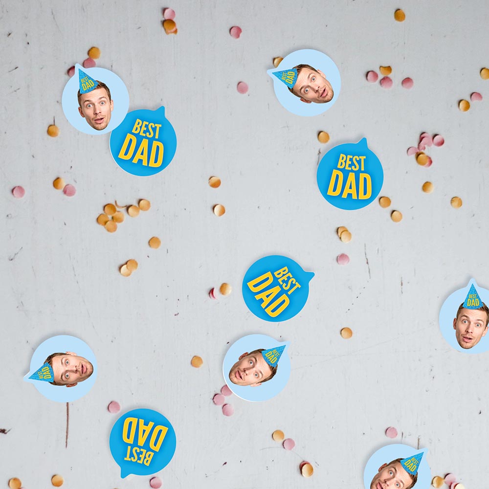 Father's Day Personalised Face Confetti