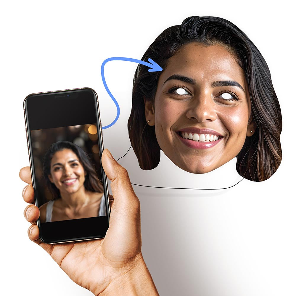 Personalised Photo Masks with image enhancement - NEW