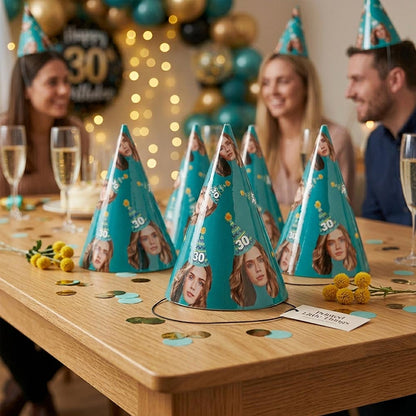 Personalised Birthday Party Hats