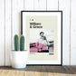Personalised A3 Valentines Film Poster