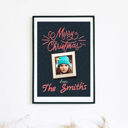 Personalised Christmas Poster