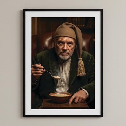 Personalised Scrooge Poster Art Print