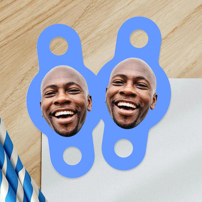 Personalised Printed Photo Straw Toppers 24 pack