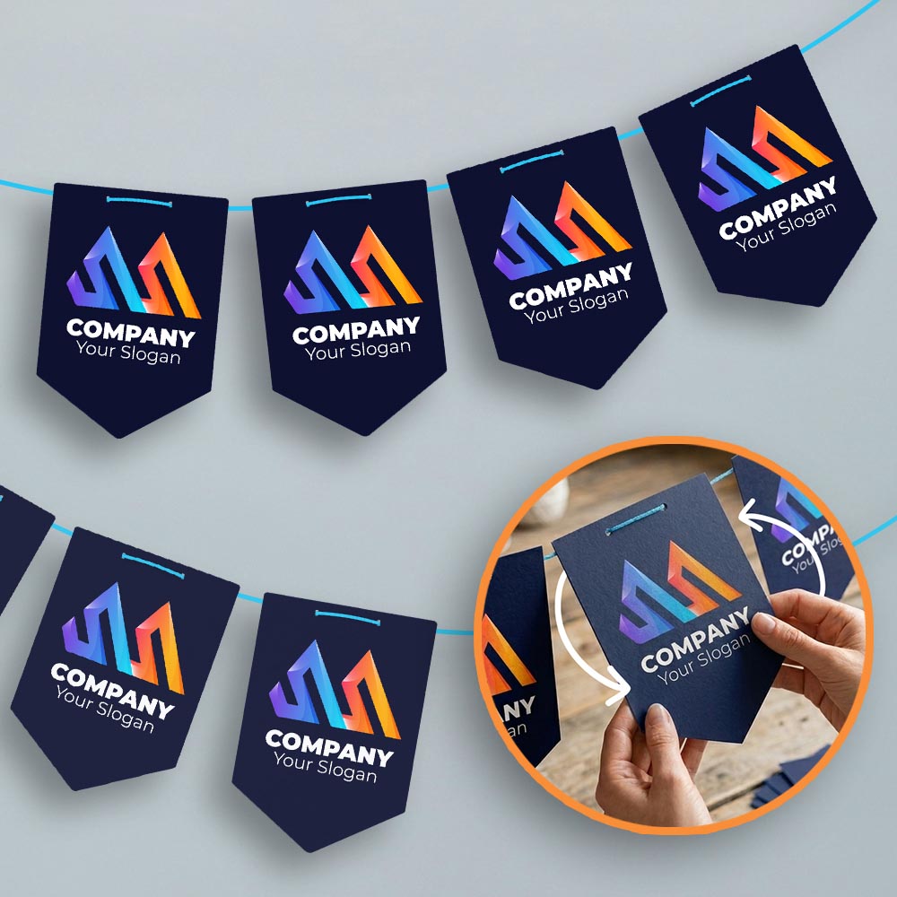 Branded Corporate Double Sided Bunting
