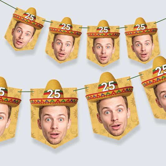 Personalised Mexican Sombrero Bunting