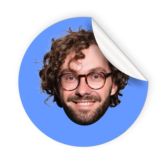 Personalised Colour-pop Face Stickers on Sheets