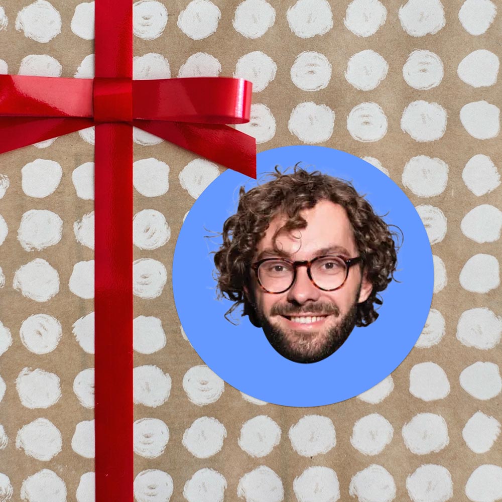 Personalised Colour-pop Face Stickers on Sheets