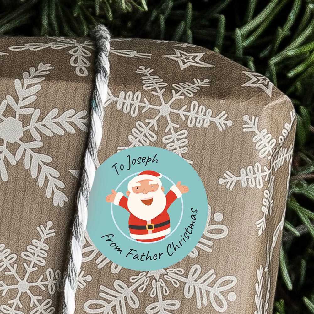 Custom Christmas Stickers