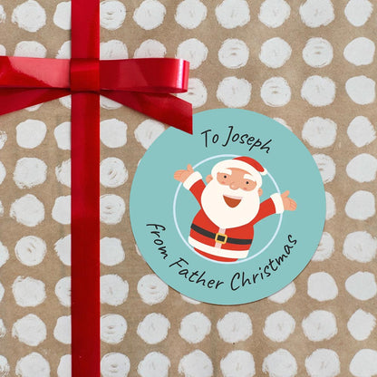 Custom Christmas Stickers
