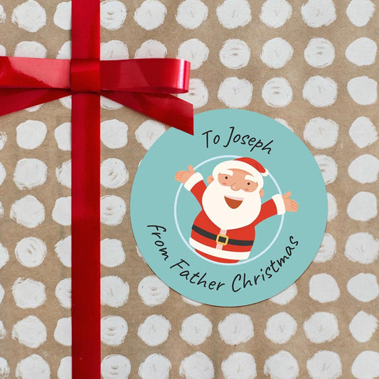 Custom Christmas Stickers