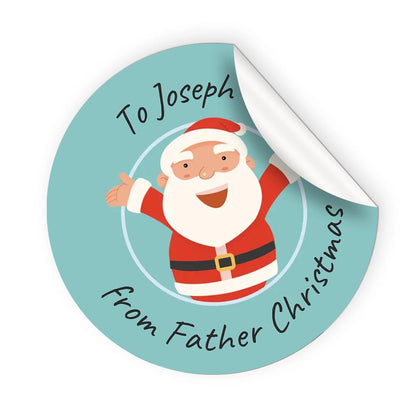 Custom Christmas Stickers