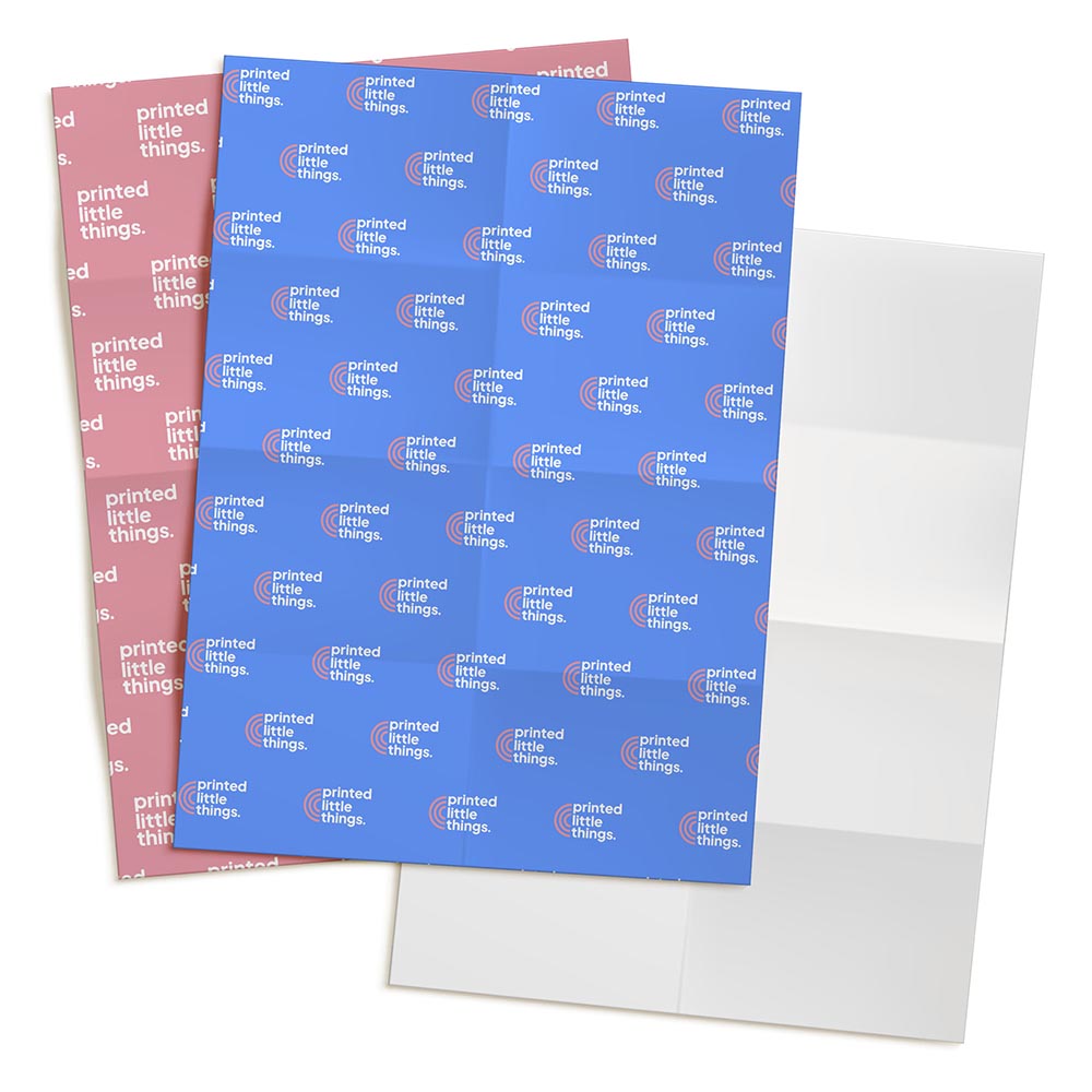 Custom branded Wrapping Paper plus Gift Tags | Printed Little Things