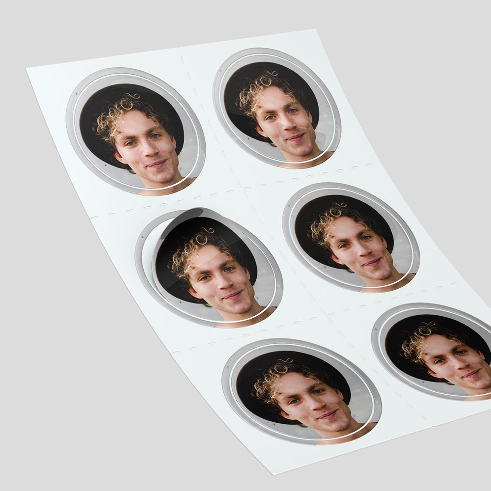 Custom Printed Circular Stickers | Printed Little Things